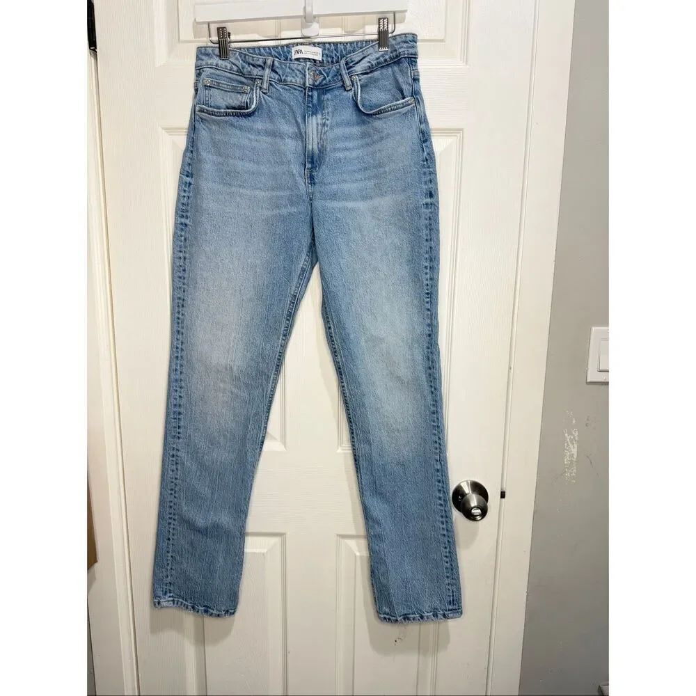 Zara straight jeans size 8